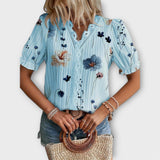 Hermina - Bluza s V izrezom