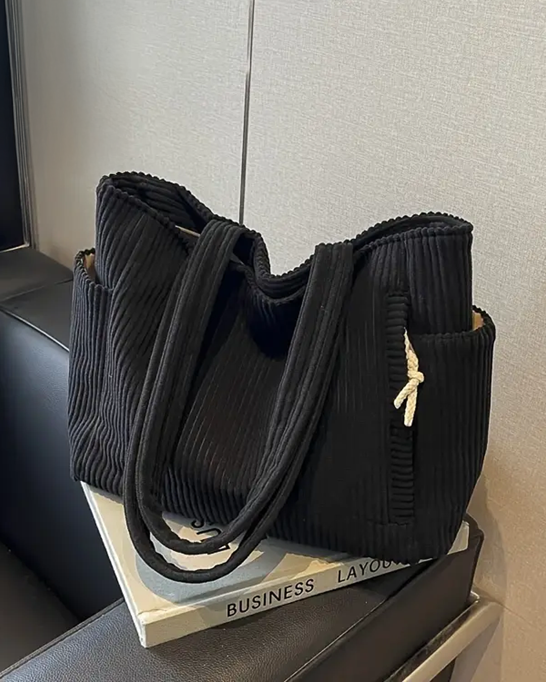 Tilda - Ribasta Torba Za Nošenje S Kordel Detalom Za Žene