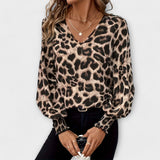 Jadranka - Stilizirana Leopard Bluza