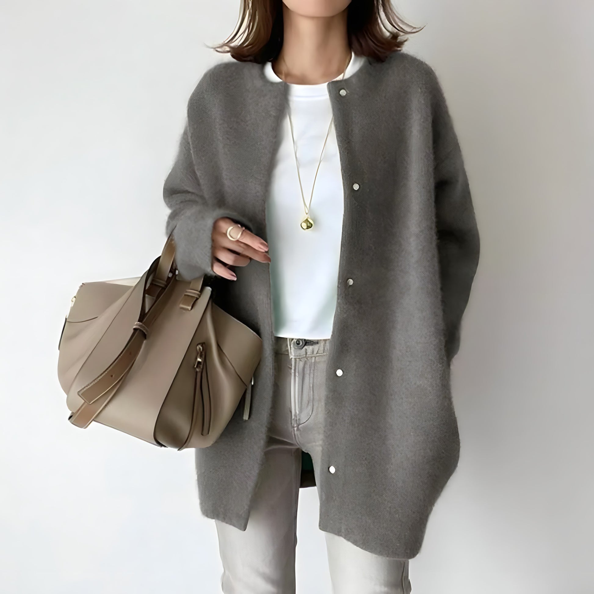 Danijela - Elegantan Cardigan s Dugmadi