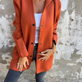 Lucija - Casual Cardigan s Kapuljačom
