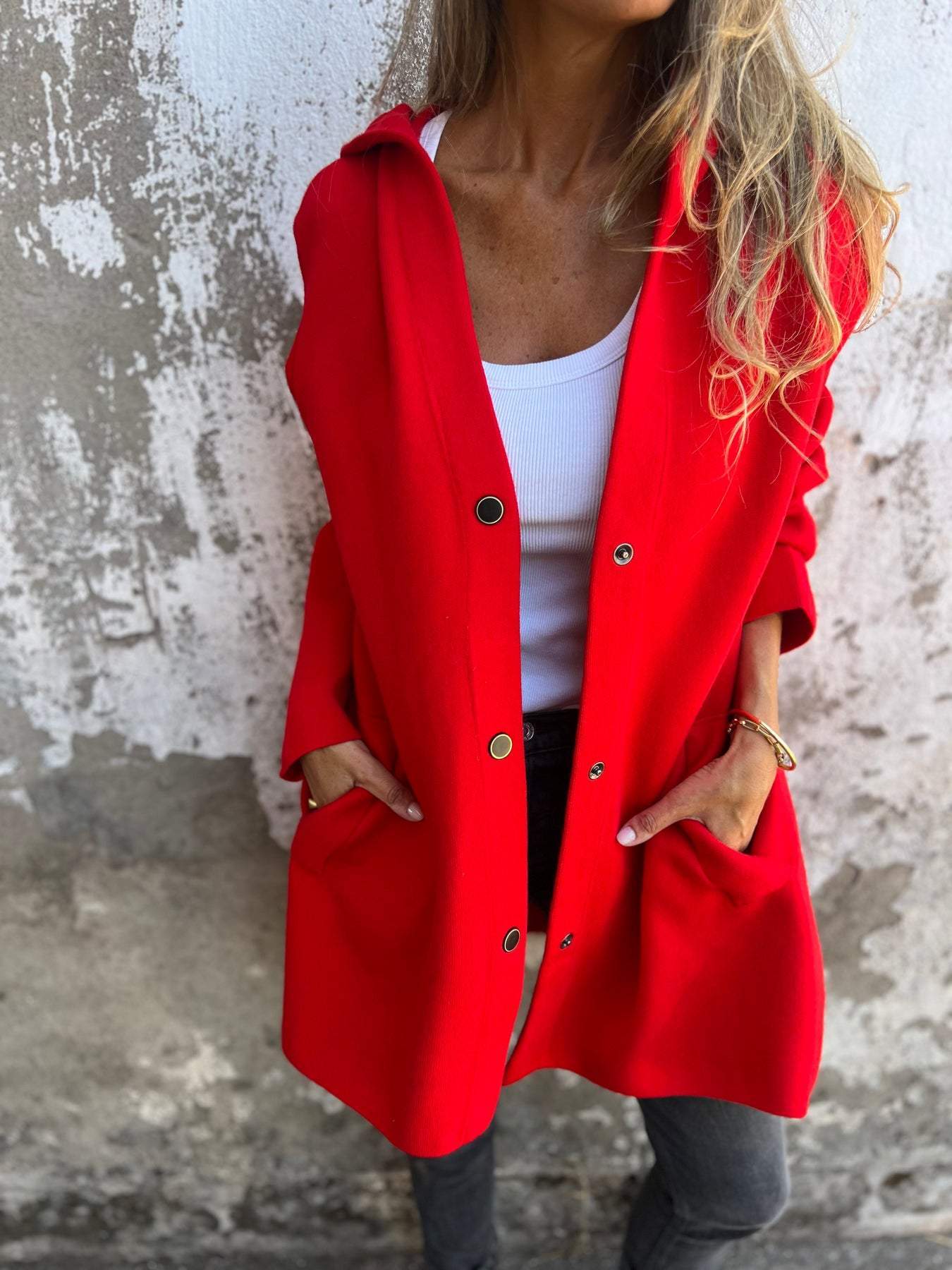 Lucija - Casual Cardigan s Kapuljačom